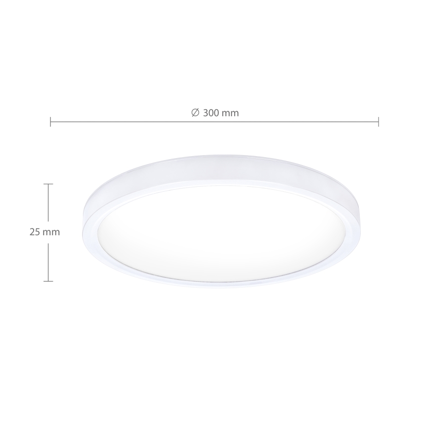 Brilagi - Φωτιστικό οροφής LED ESTELA LED/18W/230V λευκό
