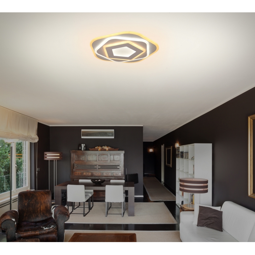 Brilagi - LED Dimmable φωτιστικό οροφής MODERN MINI LED/53W/230V 3000/4000/6000K + τηλεχειριστήριο