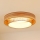 Brilagi - Φωτιστικό οροφής LED MONTANA BOHO LED/26W/230V διάμετρος 60 cm καφέ
