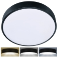 Brilagi - Φωτιστικό οροφής LED POOL LED/48W/230V 3000/4500/6000K διάμετρος 40 cm μαύρο