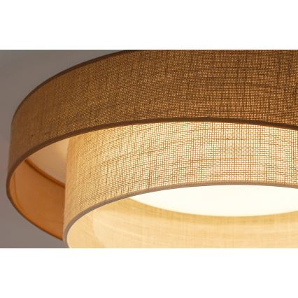 Brilagi - Φωτιστικό οροφής LED SHINE LED/24W/230V διάμετρος 60 cm μπεζ/κρεμ