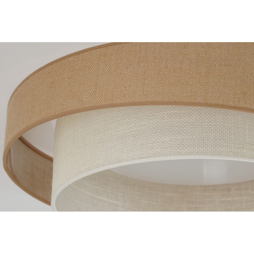 Brilagi - Φωτιστικό οροφής LED SHINE LED/24W/230V διάμετρος 60 cm μπεζ/κρεμ