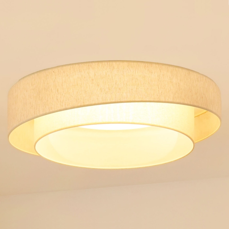 Brilagi - Φωτιστικό οροφής LED SHINE LED/26W/230V διάμετρος 60 cm κρεμ