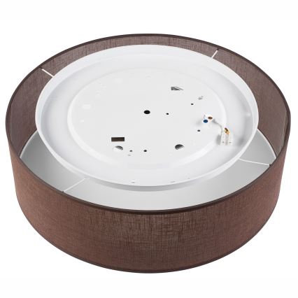 Brilagi - Φωτιστικό οροφής LED SIRIJA LED/24W/230V διάμετρος 45 cm καφέ