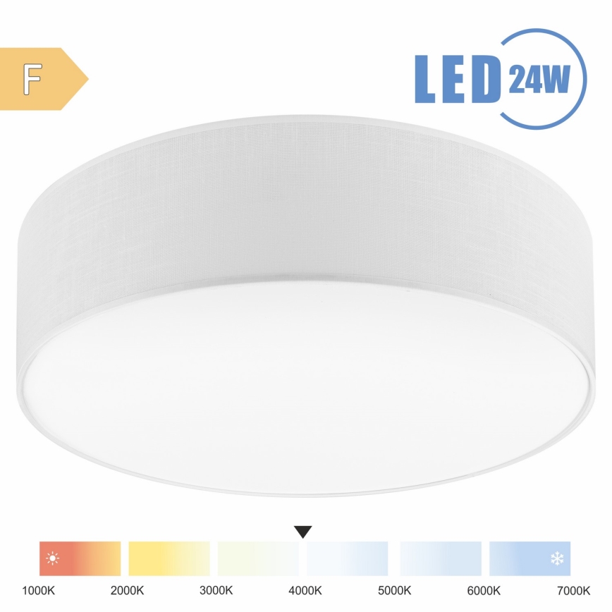 Brilagi - Φωτιστικό οροφής LED SIRIJA LED/24W/230V διάμετρος 45 cm λευκό