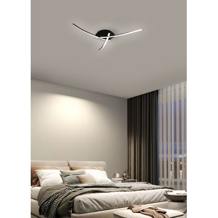 Brilagi - Φωτιστικό οροφής LED STRIPES LED/24W/230V μαύρο