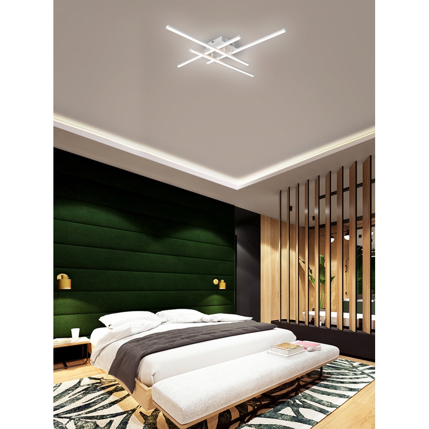 Brilagi - Φωτιστικό οροφής LED STRIPES LED/37W/230V λευκό