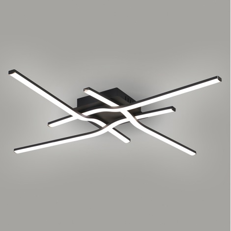 Brilagi - Φωτιστικό οροφής LED STRIPES LED/38W/230V μαύρο