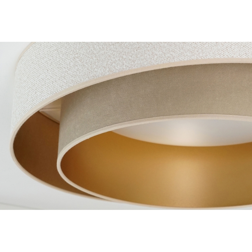 Brilagi - Φωτιστικό οροφής LED VEGAS SHINE LED/24W/230V διάμετρος 60 cm μπεζ/κρεμ