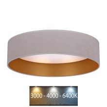 Brilagi - Φωτιστικό οροφής LED VELVET LED/12W/230V δ. 30 cm 3000K/4000K/6400K κρεμ/χρυσό