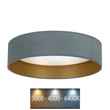 Brilagi - Φωτιστικό οροφής LED VELVET LED/12W/230V δ. 30 cm 3000K/4000K/6400K μέντα/χρυσό