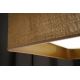Brilagi - Φωτιστικό οροφής LED VELVET SQUARE LED/24W/230V καφέ