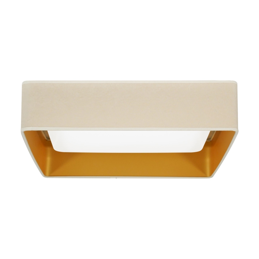 Brilagi - Φωτιστικό οροφής LED VELVET SQUARE LED/24W/230V κρεμ
