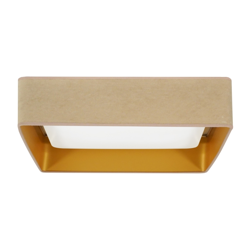 Brilagi - Φωτιστικό οροφής LED VELVET SQUARE LED/24W/230V μπεζ