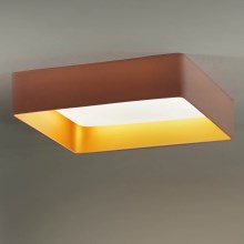 Brilagi - Φωτιστικό οροφής LED VELVET SQUARE LED/24W/230V ροζ