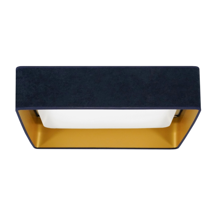 Brilagi - Φωτιστικό οροφής LED VELVET SQUARE LED/24W/230V σκούρο μπλε