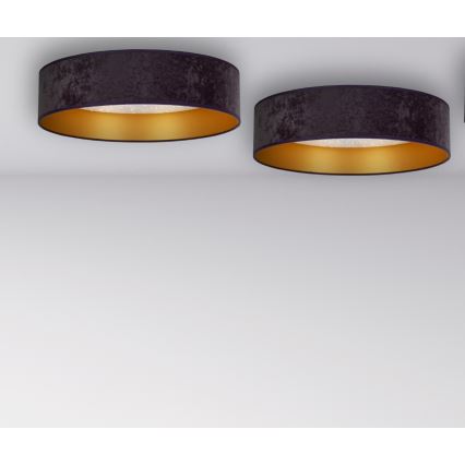 Brilagi - Φωτιστικό οροφής LED VELVET STAR LED/24W/230V δ. 40 cm 3000K/4000K/6400K γκρι/χρυσό