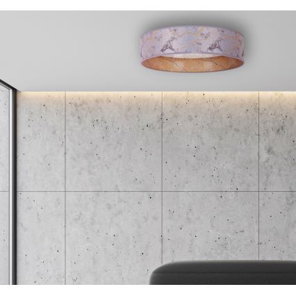 Brilagi - Φωτιστικό οροφής LED VELVET STAR LED/24W/230V δ. 40 cm 3000K/4000K/6400K γκρι/χρυσό