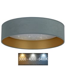 Brilagi - Φωτιστικό οροφής LED VELVET STAR LED/36W/230V δ. 55 cm 3000K/4000K/6400K μέντα/χρυσό