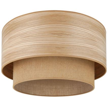 Brilagi - Φωτιστικό οροφής MONTANA BOHO 1xE27/15W/230V διάμετρος 45 cm καφέ