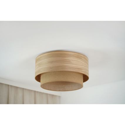 Brilagi - Φωτιστικό οροφής MONTANA BOHO 1xE27/15W/230V διάμετρος 45 cm καφέ
