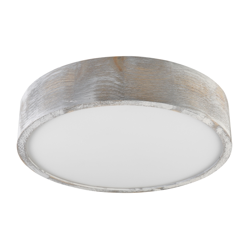 Brilagi - Φωτιστικό οροφής PINO 2xE27/15W/230V πεύκο/ασημί διάμ. 37,5 εκ.