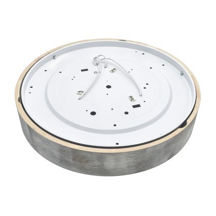 Brilagi - Φωτιστικό οροφής PINO, 3x E27 (15W/230V), πεύκο/ασημί, Ø 47,5 cm