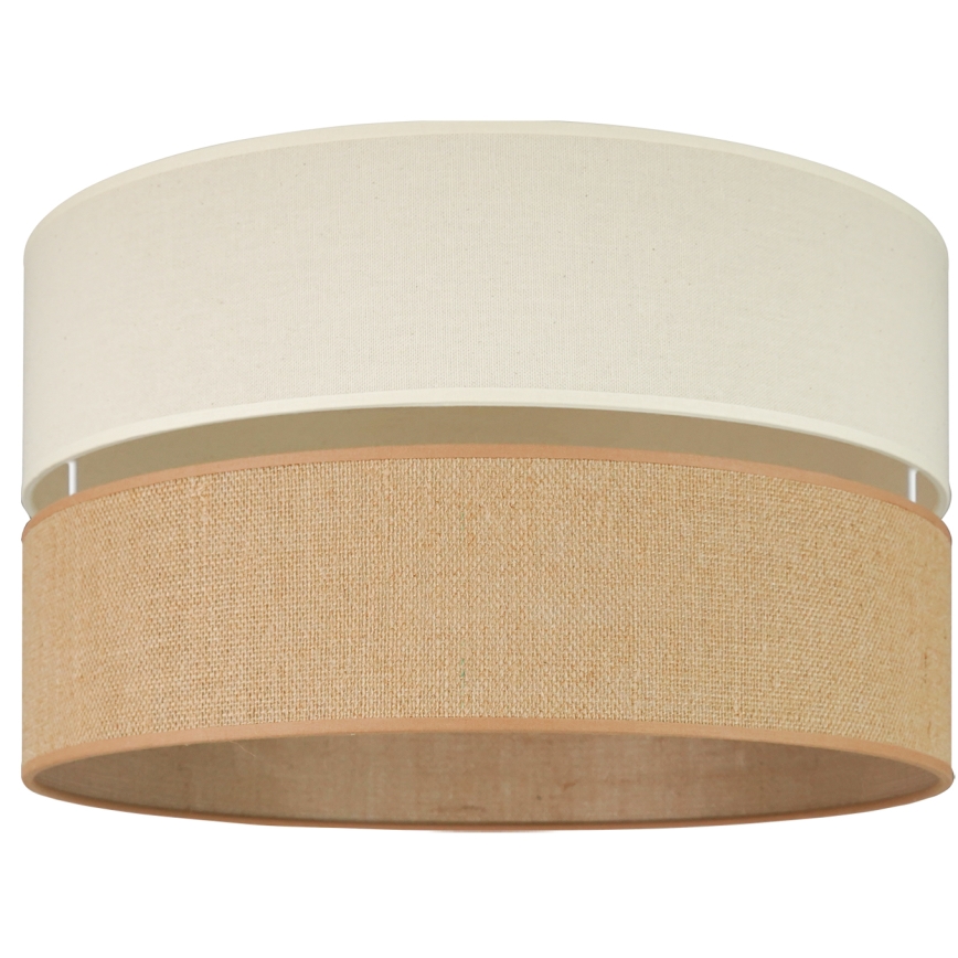 Brilagi - Φωτιστικό οροφής ROYAL YUTE 1xE27/15W/230V διάμετρος 40 cm μπεζ/κρεμ