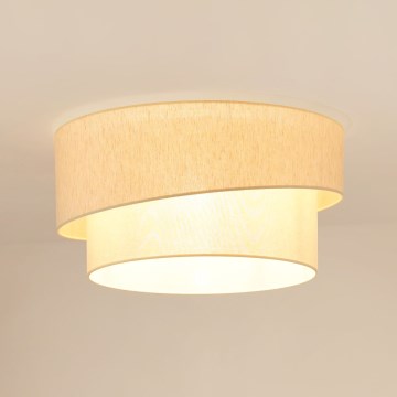 Brilagi - Φωτιστικό οροφής SHINE 1xE27/15W/230V διάμετρος 50 cm κρεμ