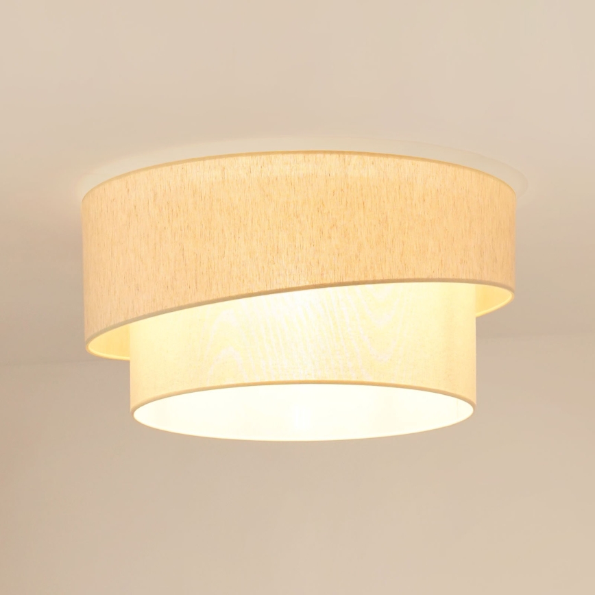 Brilagi - Φωτιστικό οροφής SHINE 1xE27/15W/230V διάμετρος 50 cm κρεμ