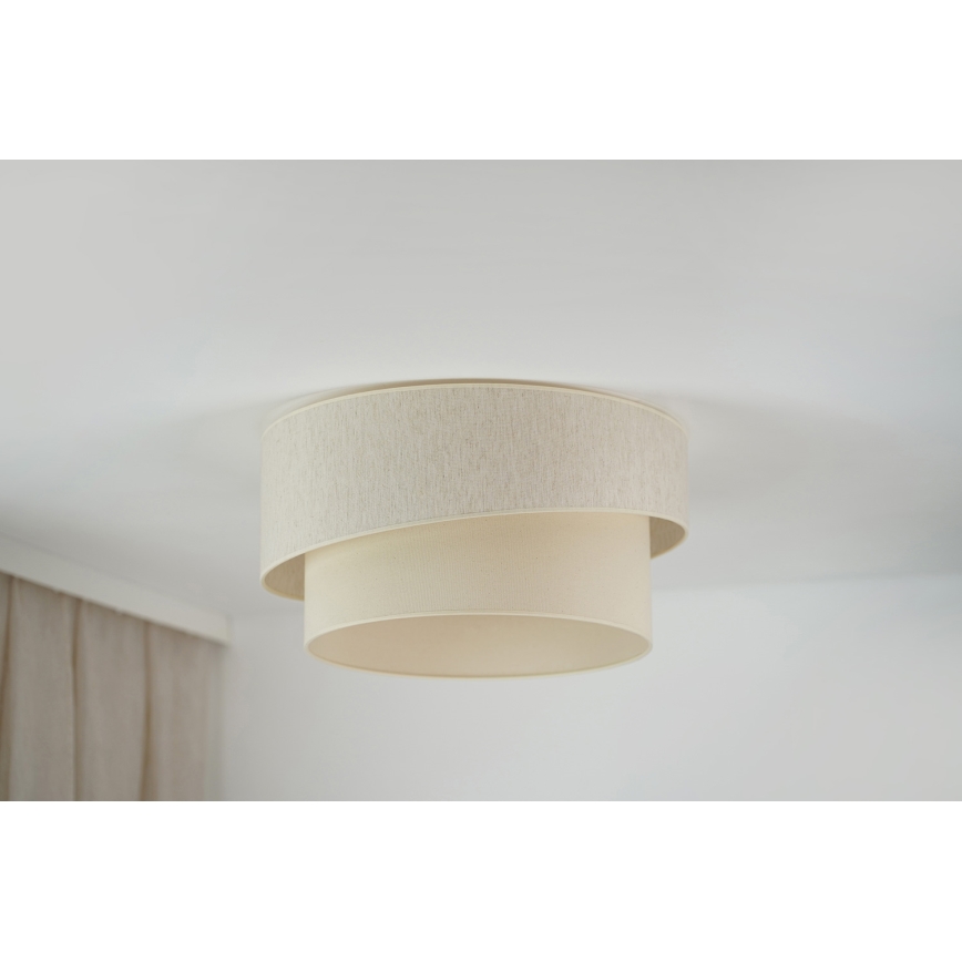 Brilagi - Φωτιστικό οροφής SHINE 1xE27/15W/230V διάμετρος 50 cm κρεμ