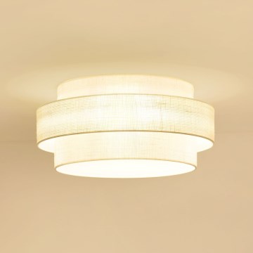 Brilagi - Φωτιστικό οροφής SPACE YUTE LED/12W/230V διάμετρος 50 cm 3000K/4000K/6400K κρεμ