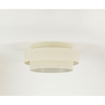 Brilagi - Φωτιστικό οροφής SPACE YUTE LED/12W/230V διάμετρος 50 cm 3000K/4000K/6400K κρεμ