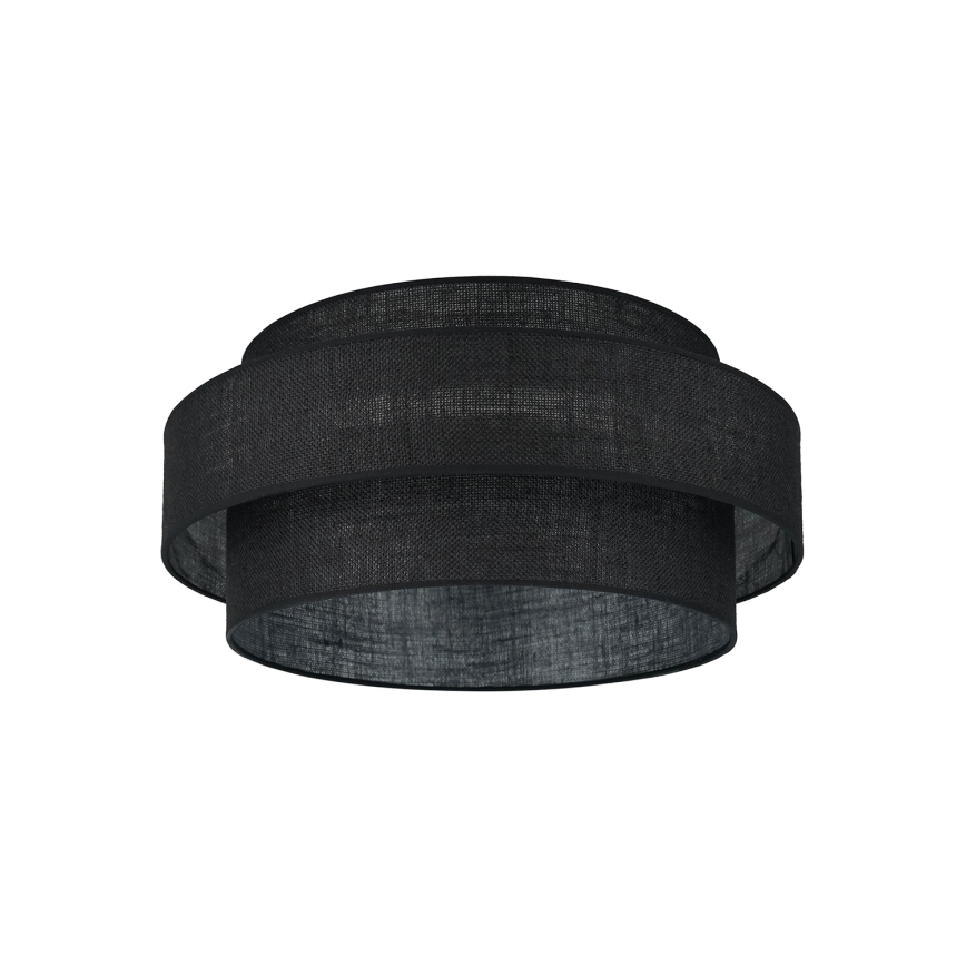 Brilagi - Φωτιστικό οροφής SPACE YUTE LED/12W/230V διάμετρος 50 cm 3000K/4000K/6400K μαύρο