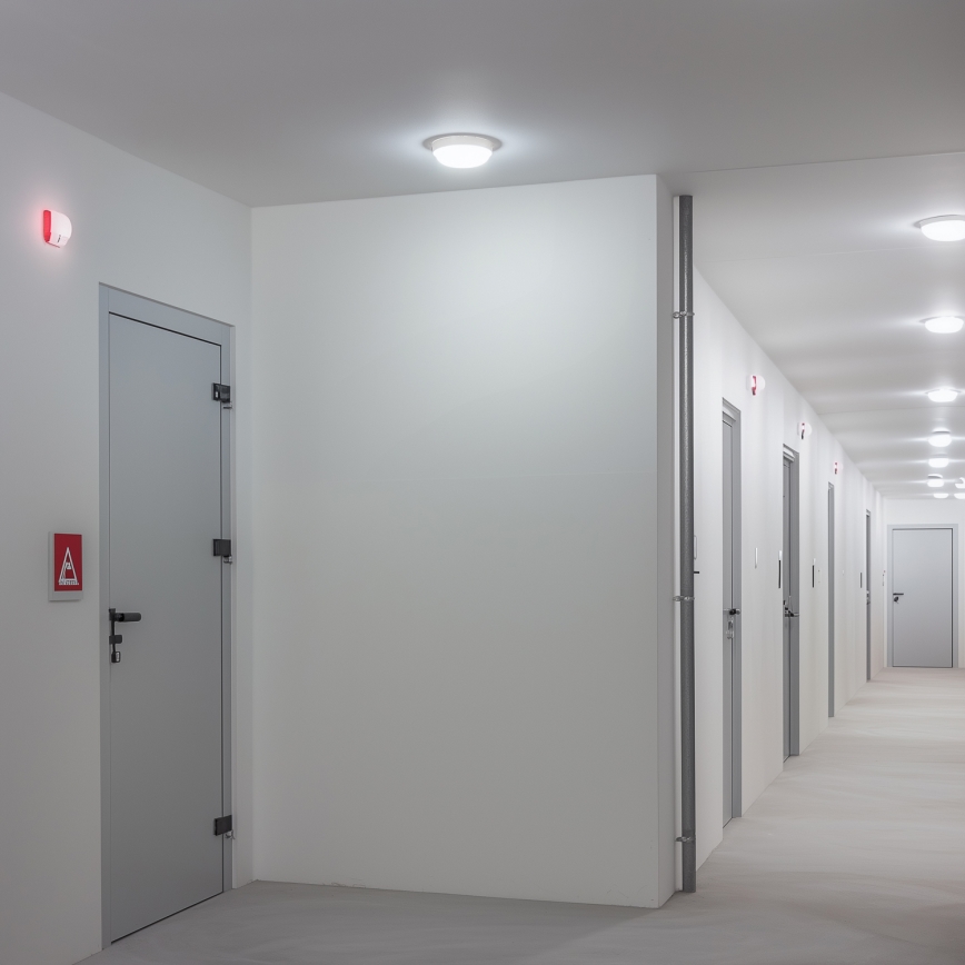 Brilagi - Φωτιστικό οροφής εξωτερικού χώρου LED LED/13W/230V διάμετρος 17 cm IP54