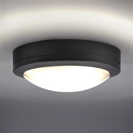 Brilagi - Φωτιστικό οροφής εξωτερικού χώρου LED LED/13W/230V διάμετρος 17 cm IP54 ανθρακί