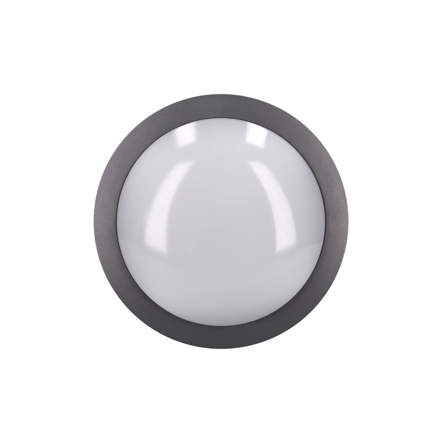 Brilagi - Φωτιστικό οροφής εξωτερικού χώρου LED LED/13W/230V διάμετρος 17 cm IP54 ανθρακί