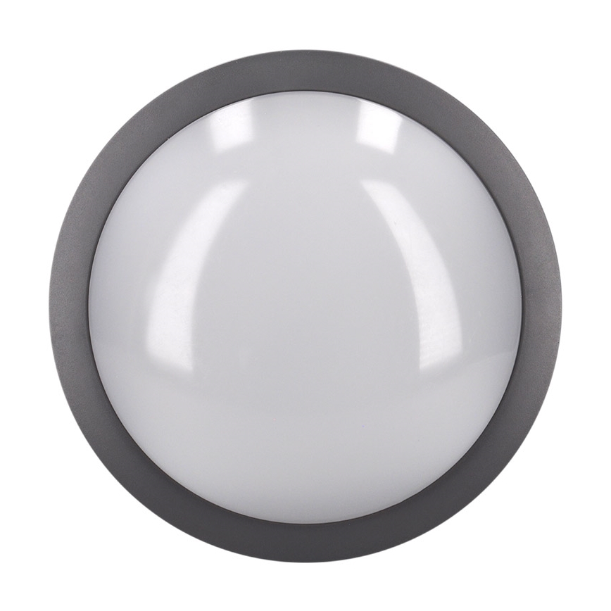 Brilagi - Φωτιστικό οροφής εξωτερικού χώρου LED LED/20W/230V διάμετρος 23 cm IP54 ανθρακί