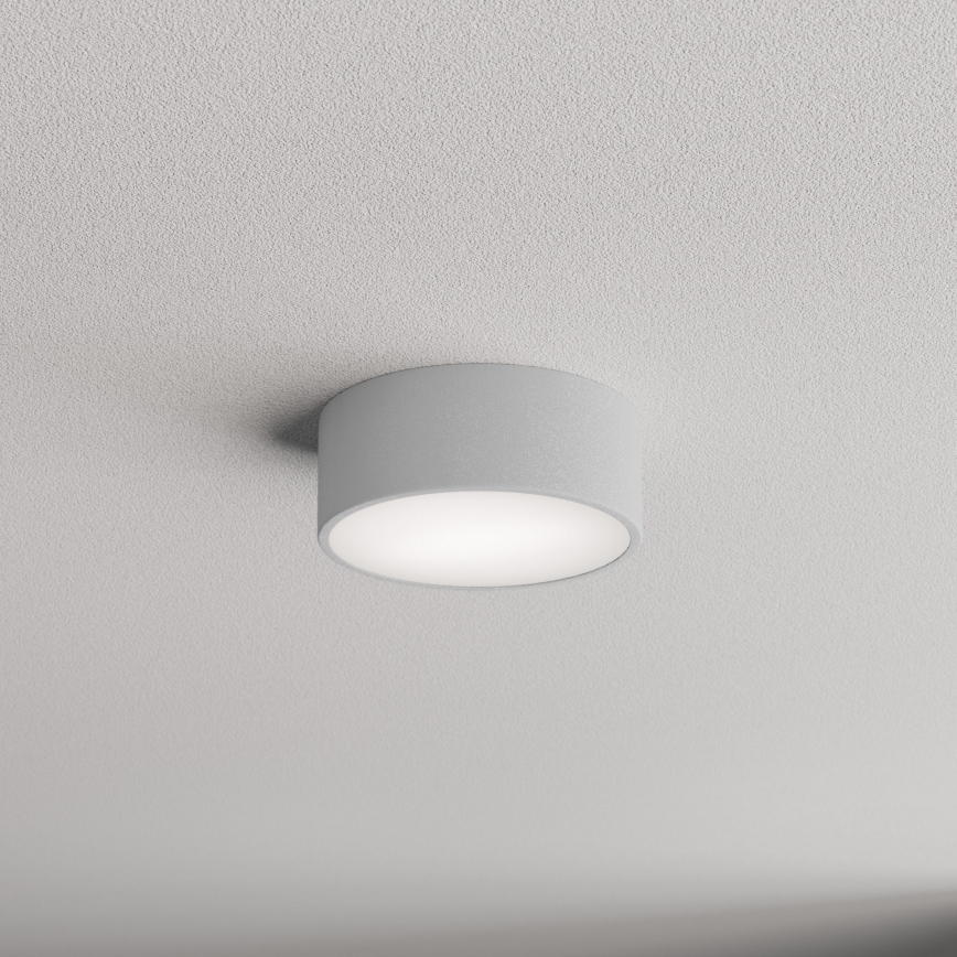 Brilagi - Φωτιστικό οροφής με αισθητήρα CLARE 1xE27/24W/230V διάμετρος 20 cm γκρι