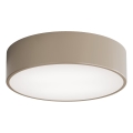 Brilagi - Φωτιστικό οροφής με αισθητήρα CLARE 2xE27/24W/230V διάμετρος 30 cm μπεζ