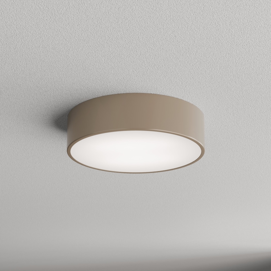Brilagi - Φωτιστικό οροφής με αισθητήρα CLARE 2xE27/24W/230V διάμετρος 30 cm μπεζ
