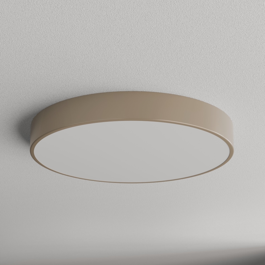 Brilagi - Φωτιστικό οροφής με αισθητήρα CLARE 5xE27/24W/230V διάμετρος 60 cm μπεζ