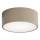 Brilagi - Φωτιστικό οροφής μπάνιου CLARE 1xE27/24W/230V διάμετρος 20 cm IP54 μπεζ