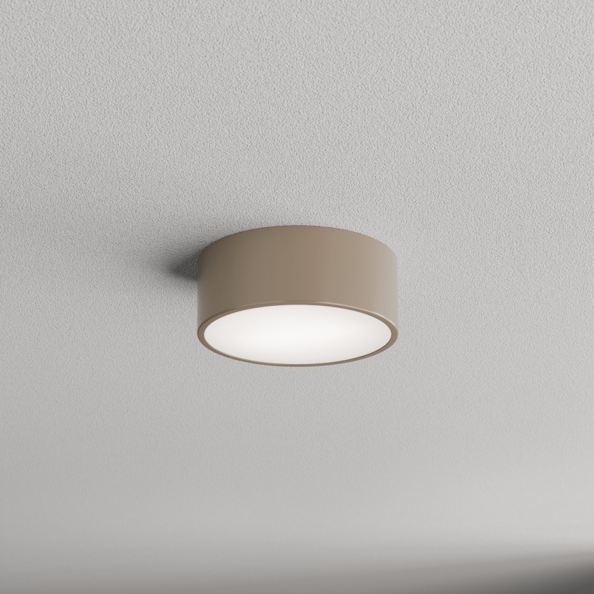 Brilagi - Φωτιστικό οροφής μπάνιου CLARE 1xE27/24W/230V διάμετρος 20 cm IP54 μπεζ