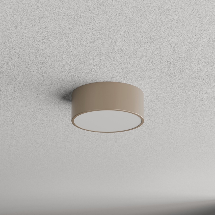 Brilagi - Φωτιστικό οροφής μπάνιου CLARE 1xE27/24W/230V διάμετρος 20 cm IP54 μπεζ
