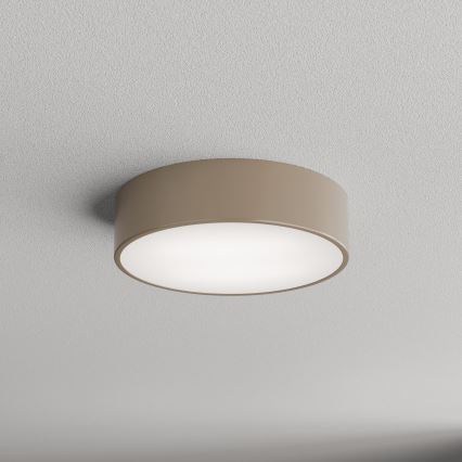 Brilagi - Φωτιστικό οροφής μπάνιου CLARE 2xE27/24W/230V διάμετρος 30 cm IP54 μπεζ