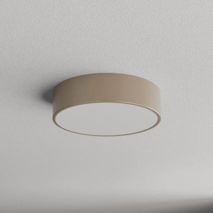 Brilagi - Φωτιστικό οροφής μπάνιου CLARE 2xE27/24W/230V διάμετρος 30 cm IP54 μπεζ