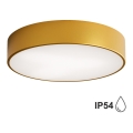 Brilagi - Φωτιστικό οροφής μπάνιου CLARE 2xE27/24W/230V διάμετρος 40 cm IP54 χρυσαφί