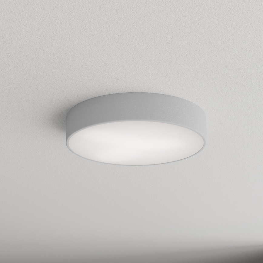 Brilagi - Φωτιστικό οροφής μπάνιου CLARE 3xE27/24W/230V διάμετρος 40 cm IP54 γκρι