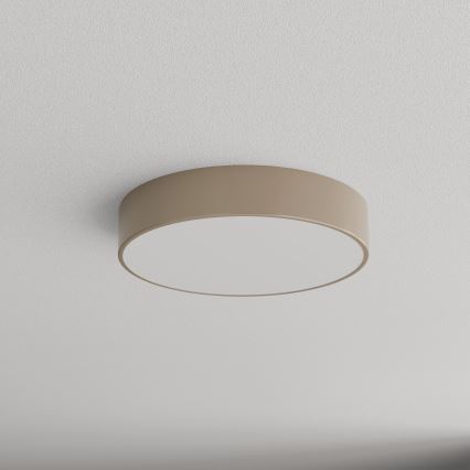 Brilagi - Φωτιστικό οροφής μπάνιου CLARE 3xE27/24W/230V διάμετρος 40 cm IP54 μπεζ